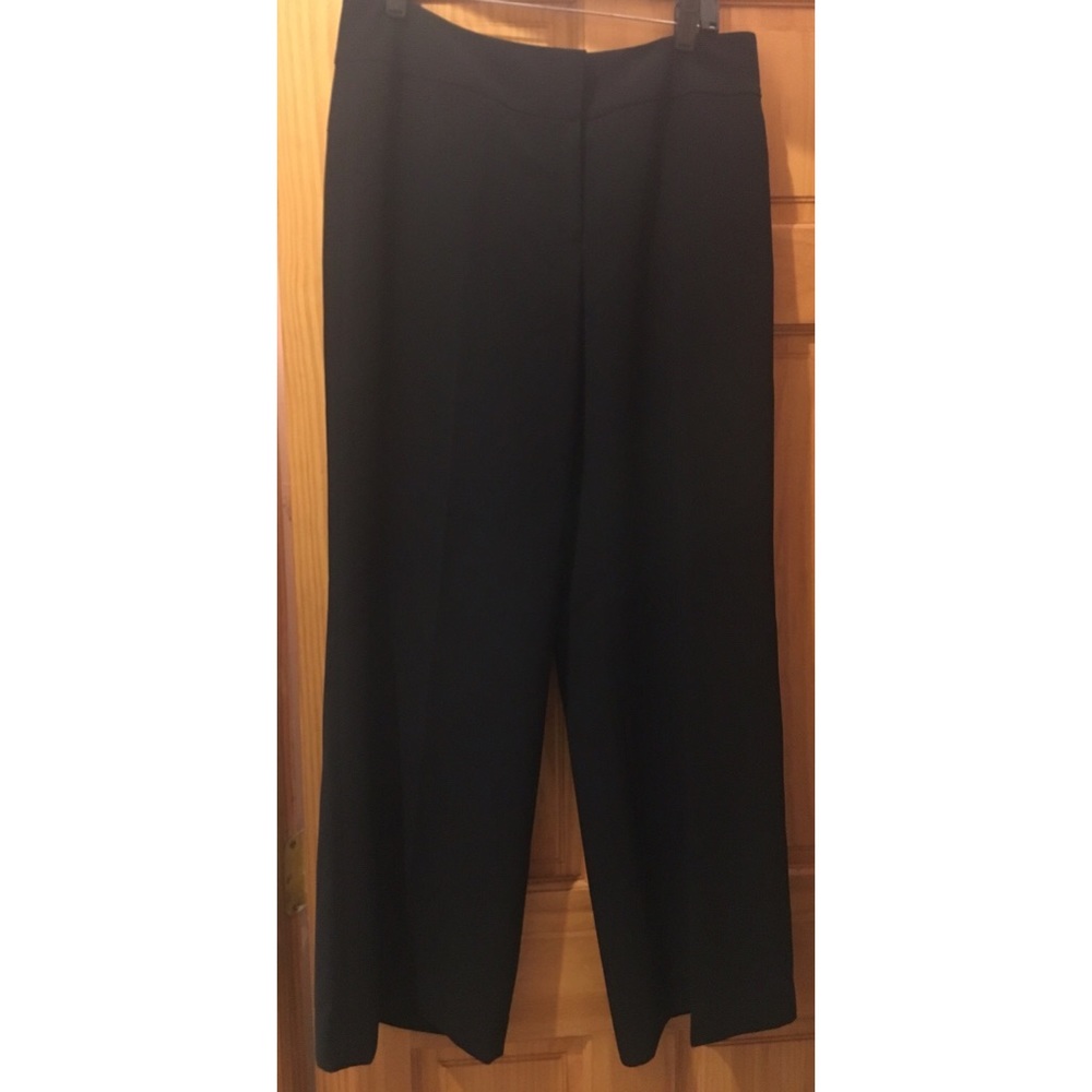 Dress Barn Black Lined Dress Slacks Size 10P
